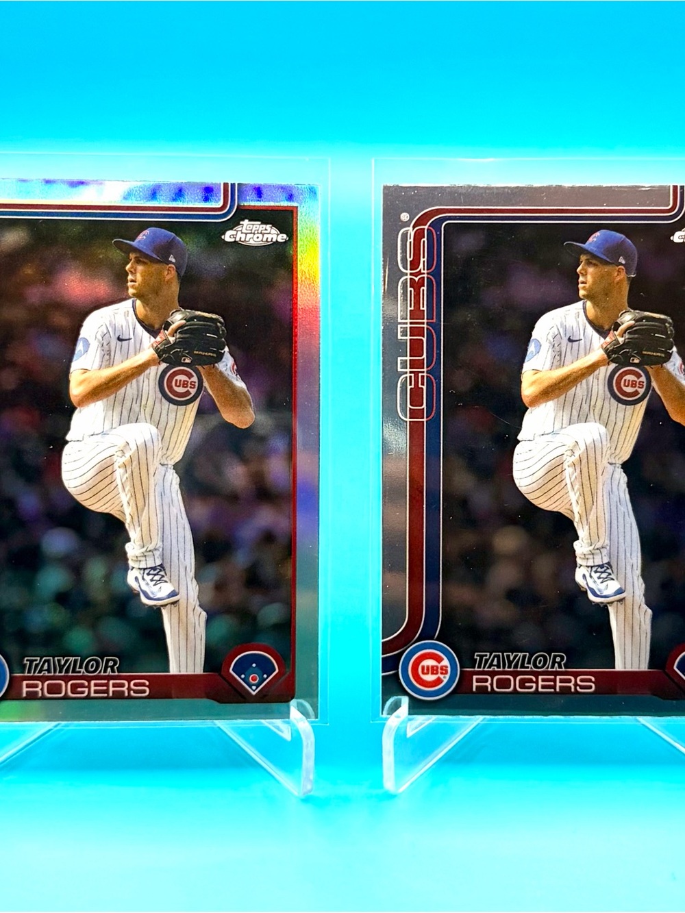 🔥Taylor Rogers Lot!🔥Topps Chrome Silver Prizm Refractor + Chrome Insert! 🤩